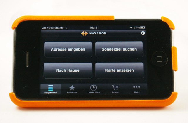 iPhone 3 orange front